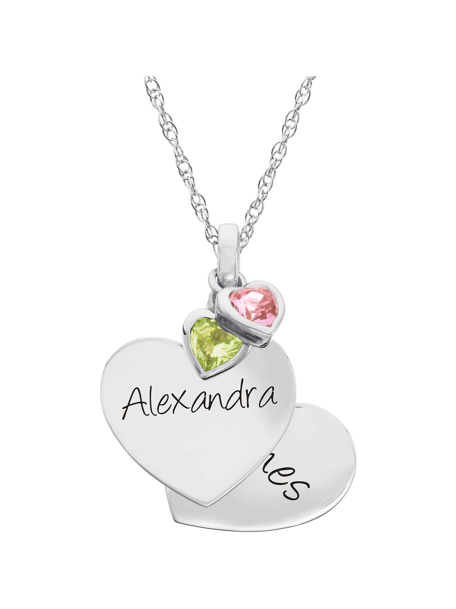 personalized i love you necklace