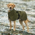 thumbnail image 7 of HQREA Warm Dog Winter Coat with Fleece-Lined Turtleneck Waterproof Large Dogs Vest Snow Jacket, 7 of 7