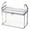 Grey, variant on Extra Large Waterproof Storage Bin with Zipper Handle for Bedding Seasonal Clothes Blankets Home, Gifts For Friends,Dark Gray,15in*9.5in*12.6in,Foldable Organizer Bag