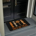 thumbnail image 3 of Trick or Treat Halloween Decorative Doormat 30x17 Inch,Non-Slip and Washable Seasonal Welcome Rugs for Indoor Outdoor, 3 of 5