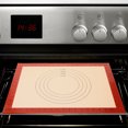 thumbnail image 5 of OULII Reusable Silicone Baking Mat Nonstick Kitchen Oven Mat Khaki Food Safe Baking Sheet, 5 of 5
