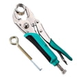 thumbnail image 1 of Alicates para extracción de tuberías de calefacción de suelo, herramienta de reparación de calefacción de suelo ajustable, mango de goma, llave para t 075 pulgadas, 1 of 8