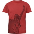 thumbnail image 1 of Electric Air Guitar Funny Costume Mens Ringer T Shirt, 1 of 1
