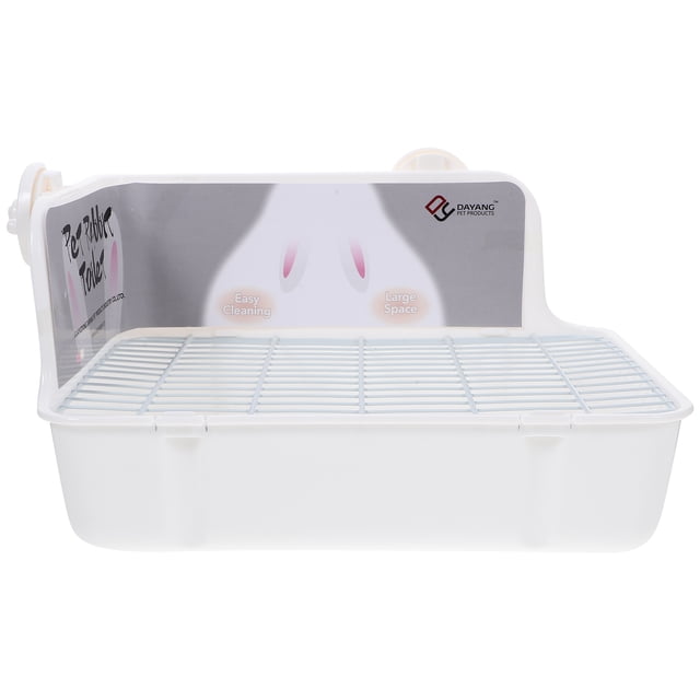 Shisuyan Corner Rabbit Litter Box Bunny Potty Training Potty Corner Potty Small Animal Toilet Litter Box