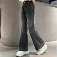 thumbnail image 5 of ZPYESWOW Teen Girl Jeans Sweatpants for Kids Sweat Pants Running Clothing for Her Gifts Small Gift Clothes for 9 Year Old Girls, Black 11-12 Years, 5 of 7