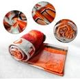 thumbnail image 5 of Football City Style Travel Blanket Gifts for Men Women Boy Decor Sofa Bed, Soft Cozy Sofa Bed Blanket for Football Fans Gifts 60" X 50", 5 of 6