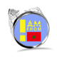 thumbnail image 1 of Soy de Marruecos Anillo de compromiso de boda de amor ajustable Unbranded  M, 1 of 3