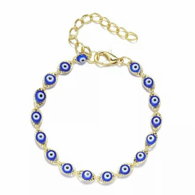 CUITING Bracelet Il Bleu Turc Protection Perles Bonne Chance Collier Bijoux-48-Bracelet Il Bleu