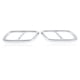 thumbnail image 1 of Pair of replacement rear exhaust covers for Mercedes-Benz C-Class W206 from 2021, electro-silver finish, 1 of 2