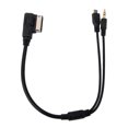 thumbnail image 2 of Cable AUX Sunnimix AMI MMI a 3.5mm Micro USB Negro, 2 of 8