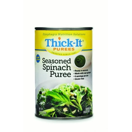 Thick-It Puree 15 oz. Can Spinach  Ready to Use Puree 1