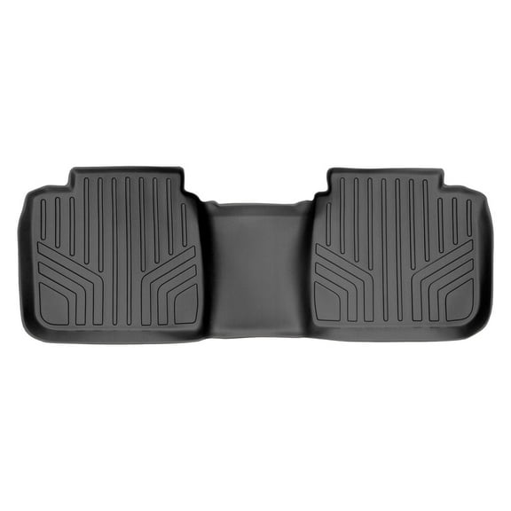 SMARTLINER Custom Fit Floor Mats 2nd Row Liner Tan Compatible With 2012-2017 Toyota Camry