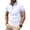 White&01#0202F, variant on Fabrcox Men's Polo Shirts Short Sleeve Collared Button Up Henley Shirt Men Color Block Summer Big and Tall Outdoor Golf Shirts for Men
