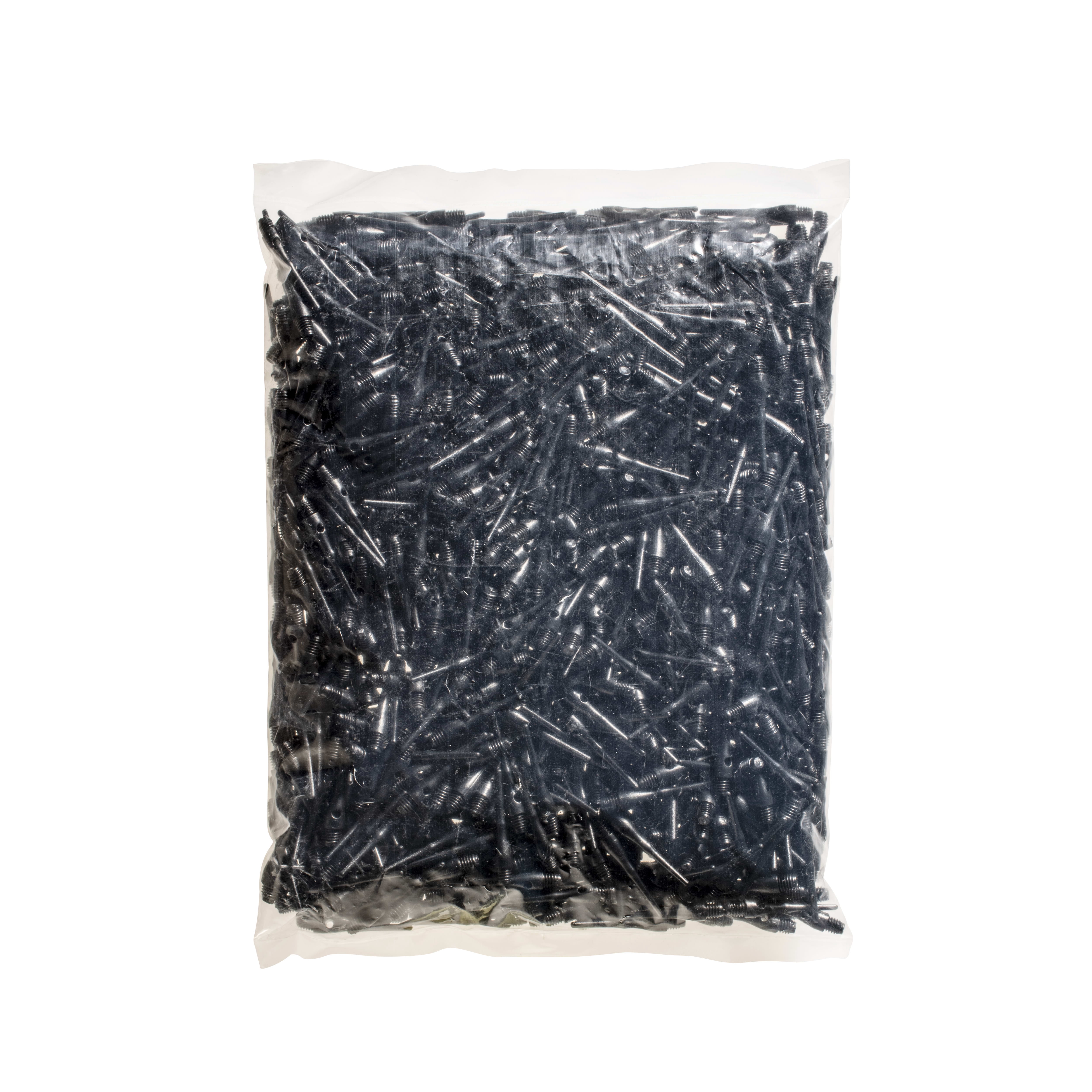 Viper Tufflex III 2BA Black 1000Ct Soft Dart Tips