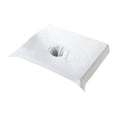 thumbnail image 3 of facefd Coton SPA Demi-Table Couverture Salon de Beauté Lit Trou Serviette Blanc, 3 of 8
