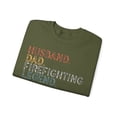thumbnail image 3 of Firefighter Sweatshirt Gifts Crew Neck Shirt Long Sleeve Unisex, 3 of 4