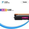 thumbnail image 3 of Toner Bank Compatible Toner Cartridge Replacement for Brother TN 436 TN-436M High Yield (Magenta, 1-Pack), 3 of 12