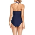 thumbnail image 4 of Maillots de Bain une Pièce pour Femmes, Contrôle du Ventre, Monokinis à Torsion Frontale, 4 of 7
