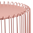thumbnail image 2 of Bouclair Pink Wire Side Table, 2 of 2