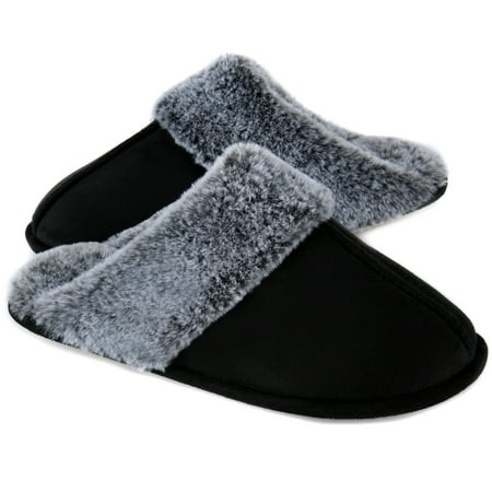 

LORDFON Warm Womens House Slippers with Fluffy Fuzzy Plush Lining for Winter