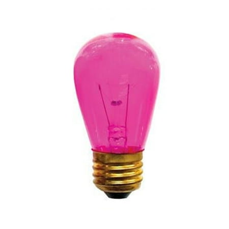

11W S14 Sign Transparent Pink E26 130V Indicator/Night Light