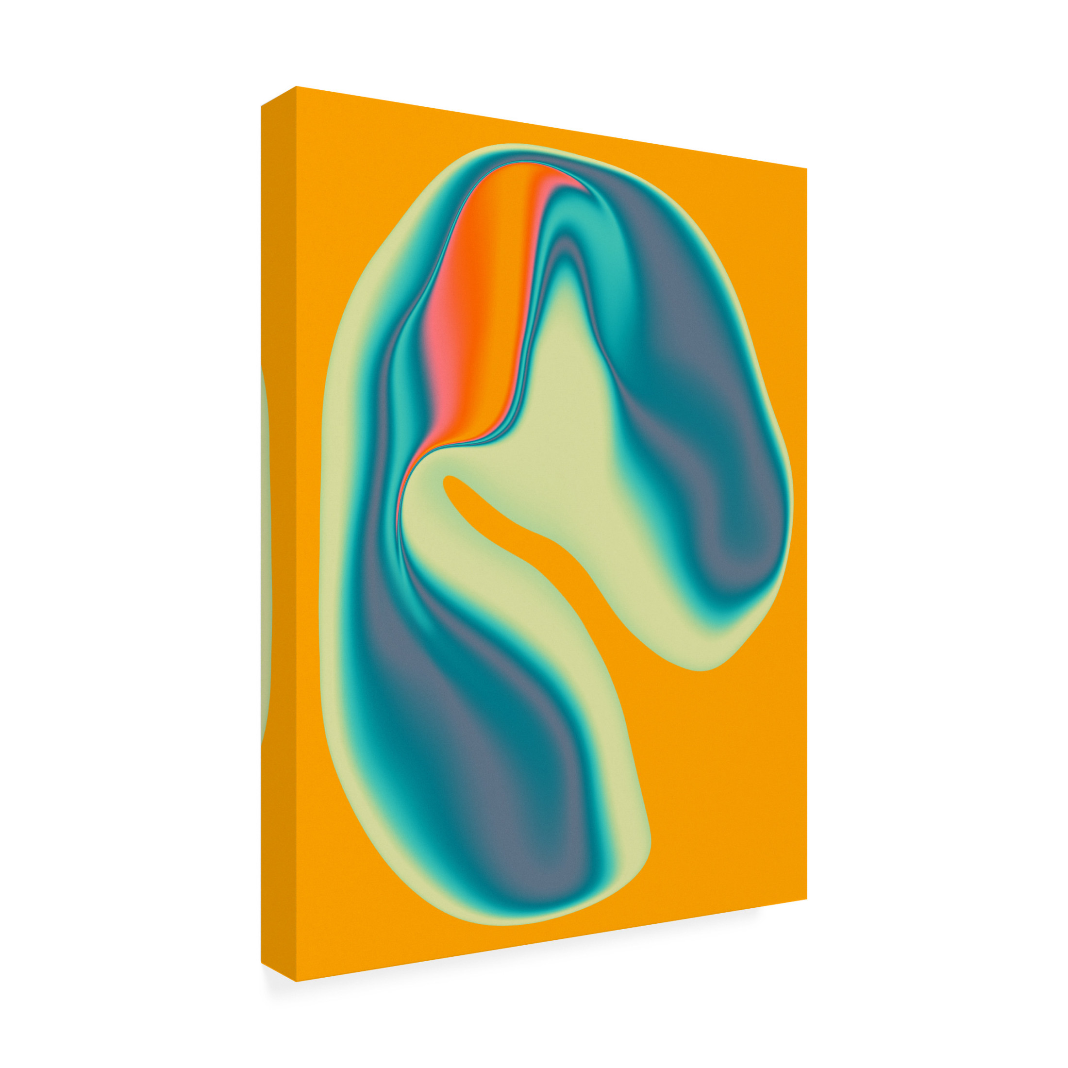 Trademark Fine Art Jazzberry Blue  Entropy 1 Canvas Wall Art