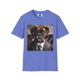 thumbnail image 6 of Boxer in Suit Unisex Softstyle T-Shirt, 6 of 10