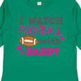thumbnail image 4 of Inktastic I Watch Football with My Daddy Boys or Girls Long Sleeve Toddler T-Shirt, 4 of 5