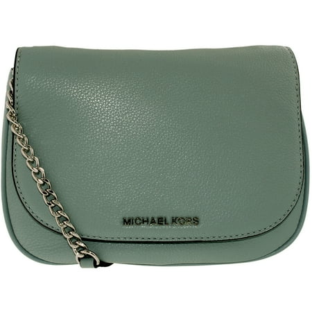 Michael Kors Women's Medium Bedford Leather Saddle Bag Leather Cross-Body Satchel