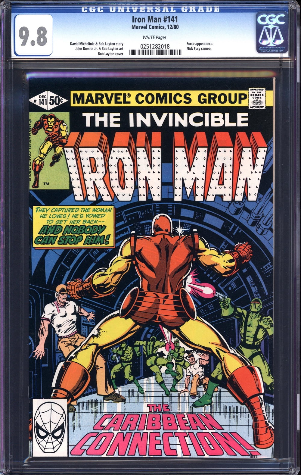 Iron Man #141 - CGC 9.8 Comic Book