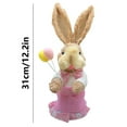 thumbnail image 3 of HUASHENG 25cm Mini Easter Decoration Cute Decoration Exquisite With Small Birthday, 3 of 4
