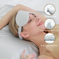 thumbnail image 3 of Winssy™ 100% Natural Silk Sleep Mask Blindfold,Adjustable Super-Smooth Soft Eye Mask for Sleep with Bag,Silver Color, 3 of 7