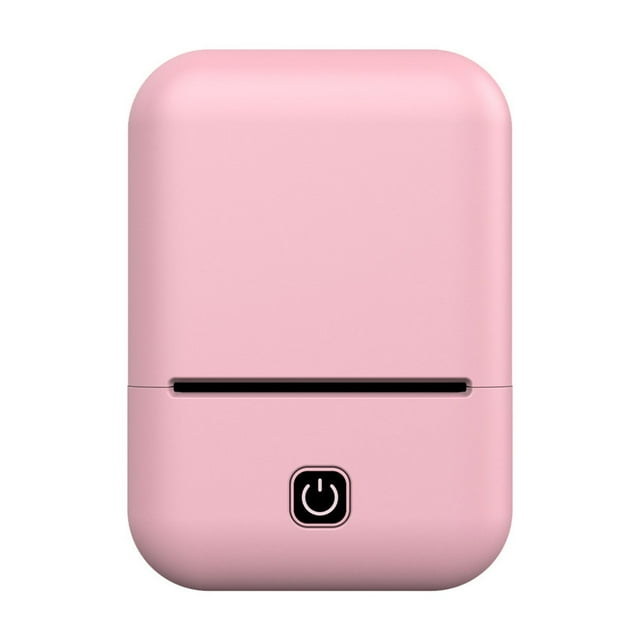 Lksixu Thermal Label Printers Wireless Bluetooth Portable Adhesive Barcode Home Inkless Printing inkless printing machine Electronics for Home Office School