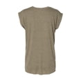 thumbnail image 3 of Bella+Canvas 8804 - Women's Flowy Rolled Cuff Muscle Tee, 3 of 3