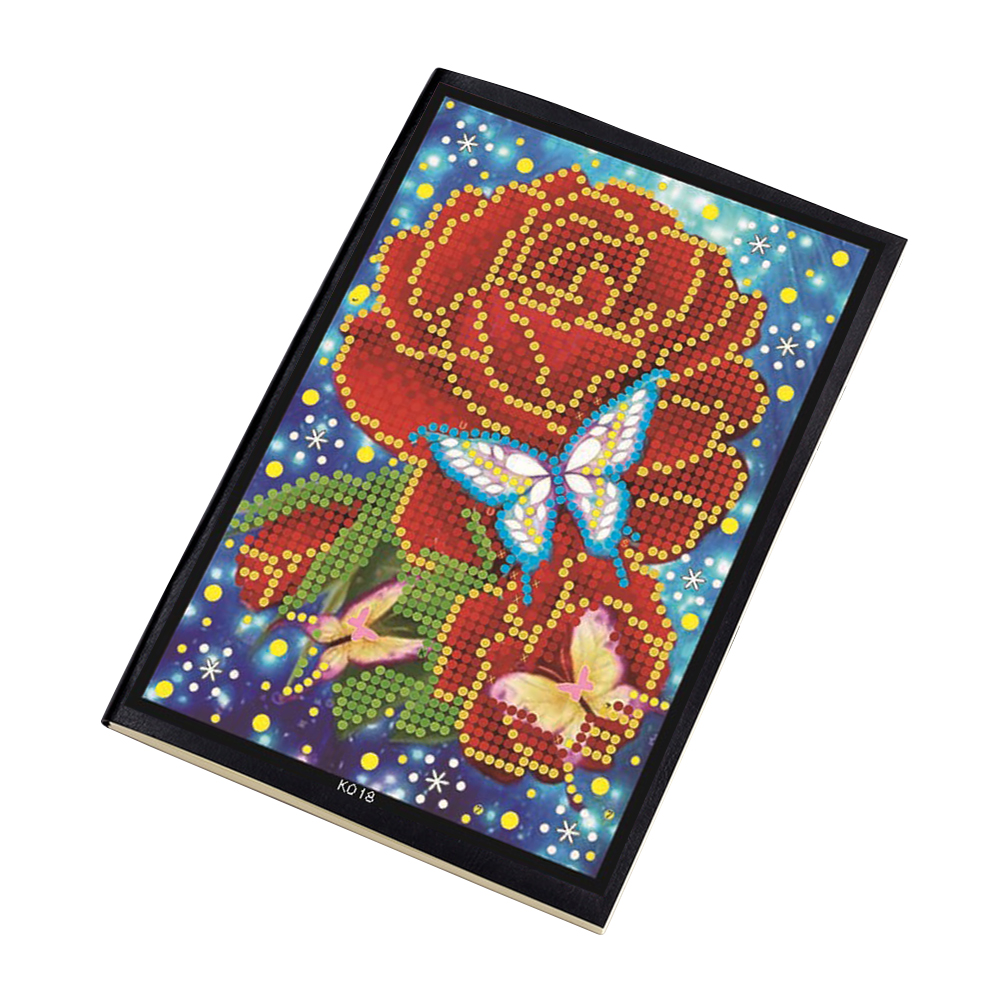 Diy Special Shaped Diamond Painting Cover Notebook Cross Stitch
