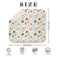 thumbnail image 4 of Pioneer Flower Floral Print Pattern Kitchen Dish Drying Mat 1 Pack, Ultra Absorbent Microfiber Drainer Mat, 16"x18", 4 of 6