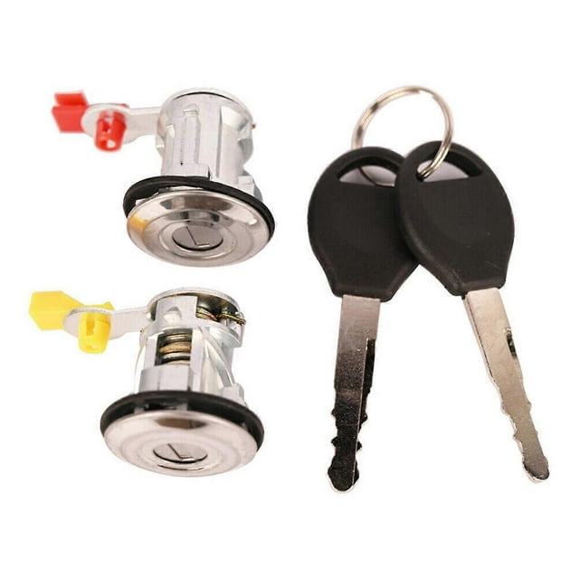 Left & Right Door Lock Cylinder W/ Key for Nissan Altima Frontier