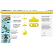 FINIS Ankle Buoy - Swim Buoy to Improve Upper Body and Core Strength - High-Quality Pool Buoy for Swim Gear - Competitive Swim Training Equipment
