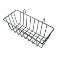 thumbnail image 4 of GROWTH TANK Hanging Wall Basket Metal Organizer Rectangular Wire Shelf Floating Wall Storage Black, 4 of 9