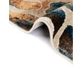 thumbnail image 7 of Unique Loom Mystic Collection Area Rug - Fitz Roy (4' 1" x 6' 1" Rectangle Brick Red/Brown), 7 of 7