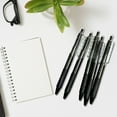 thumbnail image 6 of Dadiaei 5PCS Gel Pen set, Black Ink Pens Ultra Fine point Smooth Writing Pens with Silicone Grip, Retractable Cute Pens for Journaling NoteTaking sketching drawing stationery, 6 of 6