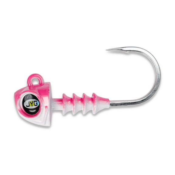JYG Pro Swym Jig Head 5" Flamingo