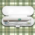thumbnail image 2 of Unique Bargains Frosted Electric Toothbrush Travel Case for Philips for Sonicare for Oral-B Pro for iO and Other Electric Toothbrush White, 2 of 6