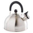 thumbnail image 1 of Mr. Coffee Carterton Tetera con silbido de acero inoxidable, pulido tipo espejo de 1,5 cuartos, 1 of 3