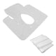 thumbnail image 5 of Fundas desechables para asientos de inodoro Ticfox almohadillas desechables de papel de Pulpa de madera, 5 of 12