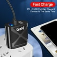 thumbnail image 7 of 65W USB C Wall Charger, 65W Fast Charging Block 2-Port GaN Type C Charger,Fast Charging Block USB C with PD USB-C and QC3.0 Fast Charging Adapter 2 Plug Cube for Travel, 7 of 7
