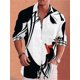 thumbnail image 1 of Nueva camisa de lujo para hombre con patrón impreso en 3D (tela de fibra de bambú) , camisa cómoda de moda para hombre, casual, de talla grande, 1 of 6
