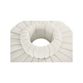 thumbnail image 4 of Meridian Furniture Arc Cream Boucle Fabric Modular Sectional, 4 of 7