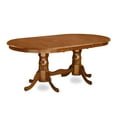 thumbnail image 3 of East West Furniture PLML9-SBR-C 9 Pc Dining room set-Dining Table plus 8 Dining Chairs, 3 of 4
