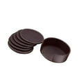 thumbnail image 2 of Rustic Modern Leather Coasters, Luxurious Home Décor For Tabletop Protection, 6 Brown Drink Coasters With Eco-Friendly Moisture Proof Design, Suitable For All Cups And Mugs, 2 of 8